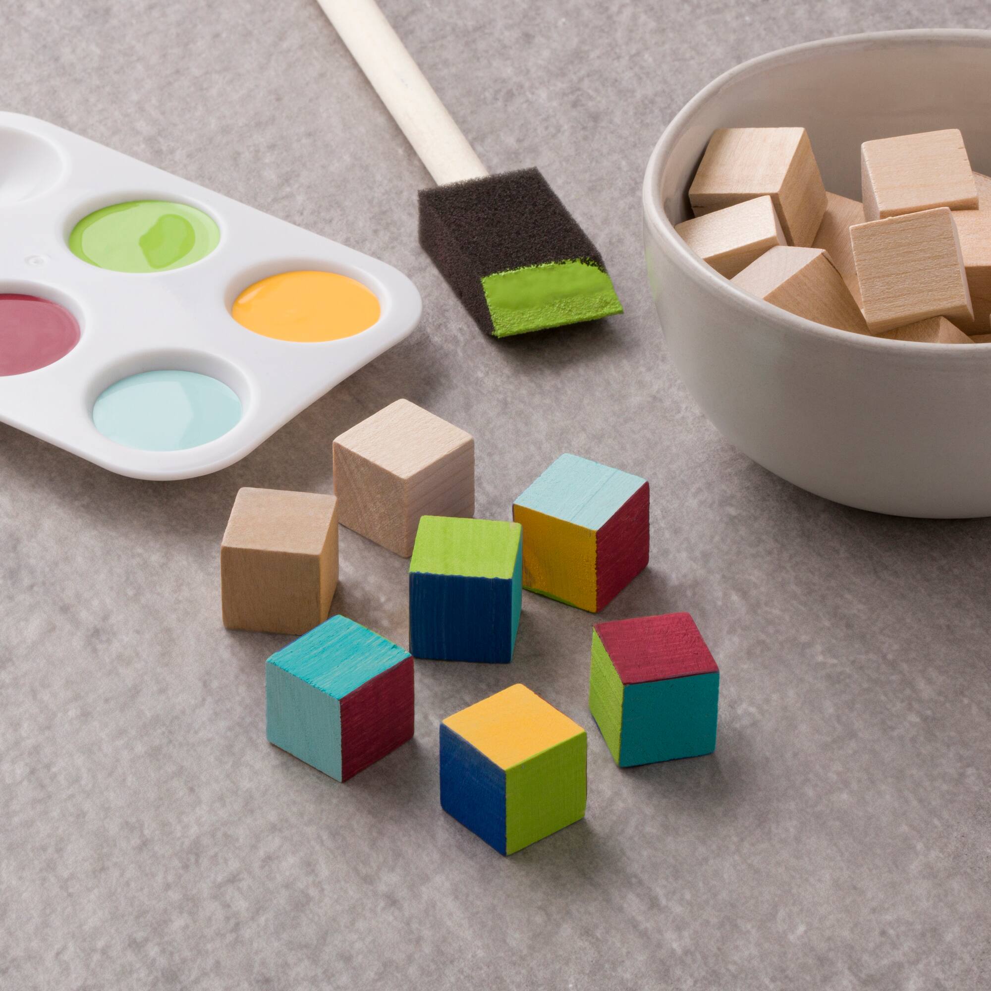 3/4" Square Wood Blocks by Make Market®